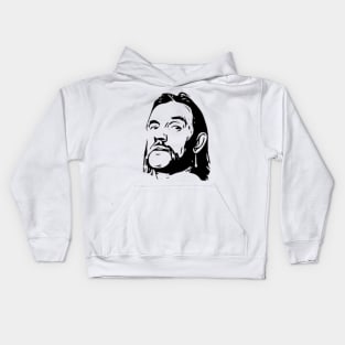 Lemmy Stencil Artwork Kids Hoodie